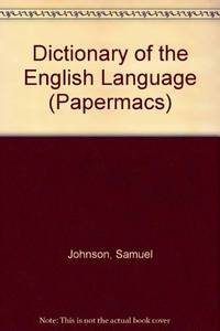 Johnson's Dictionary: A Modern Selection (Papermacs S.) by Johnson, Samuel