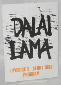 image of Dalai Lama I Sverige 9-13 Okt 1988 Program
