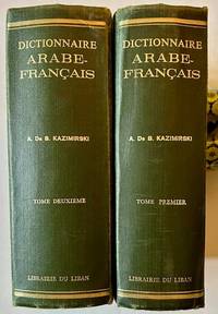 Dictionnaire Arabe-Francais (2 Thick Vols.)