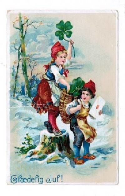 Julepostkort / Christmas card.