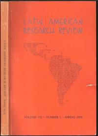 image of The Social History of Colonial Spanish History from Latin American Research Review, Volume VII, Number 1
