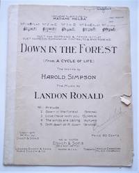 Down in the Forest: No. 2 in C (Spring) From 'A Cycle of Life' (Sheet Music)