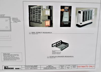 Mail Robot Blueprint from The Americans