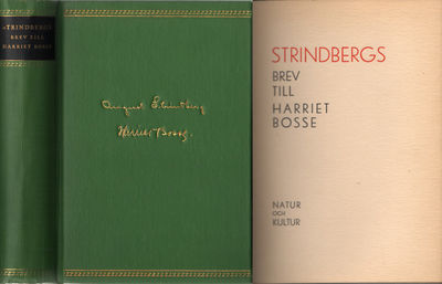 STRINDBERGS BREV TILL HARRIET BOSSE.