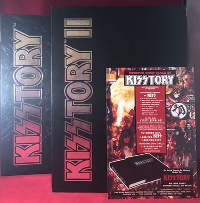 KISSTORY & KISSTORY II Signed/LTD Editions w/ Slipcase, Poster