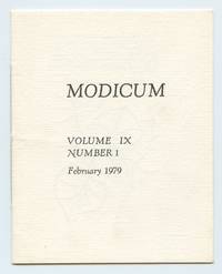 cover of Modicum, February 1979