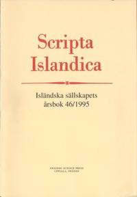 Scripta Islandica. Isländska sällskapets årsbok…