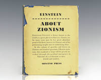 About Zionism: Speeches and Letters by Professor Albert Einstein.