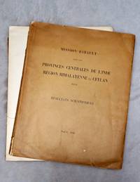 Mission Guy Babault Dans Les Provinces Centrales De L'Inde Dans La Region Occidentale De L'Himalaya et Ceylan, 1914:  Resultats Scientifiques Oiseaux