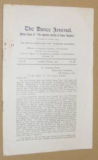 The Dance Journal Vol.X No.58, March 1917: Official organ of 'The Imperial Society of Dance...