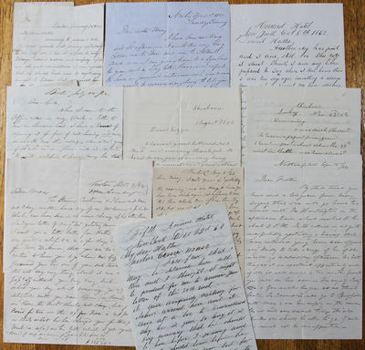 Letters of members of the Wheeler – Stanton family, of Newton Corner, Massachusetts, 1862-1864