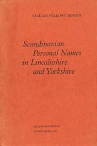 Scandinavian Personal Names in Lincolnshire and…