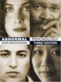 image of Abnormal Psychology: An Integrative Approach (with InfoTrac and CD-ROM)