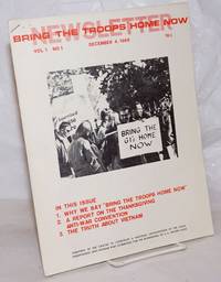 image of Bring the troops home now newsletter. Vol. 1, no. 1, December 4, 1965