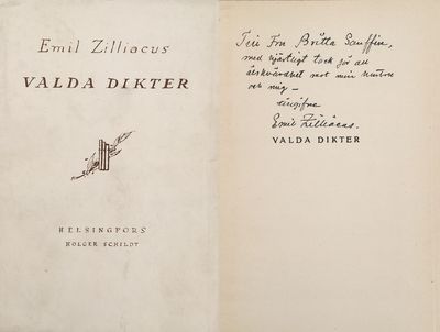 Valda dikter. [Utg. av] Holger Schildts förlag.