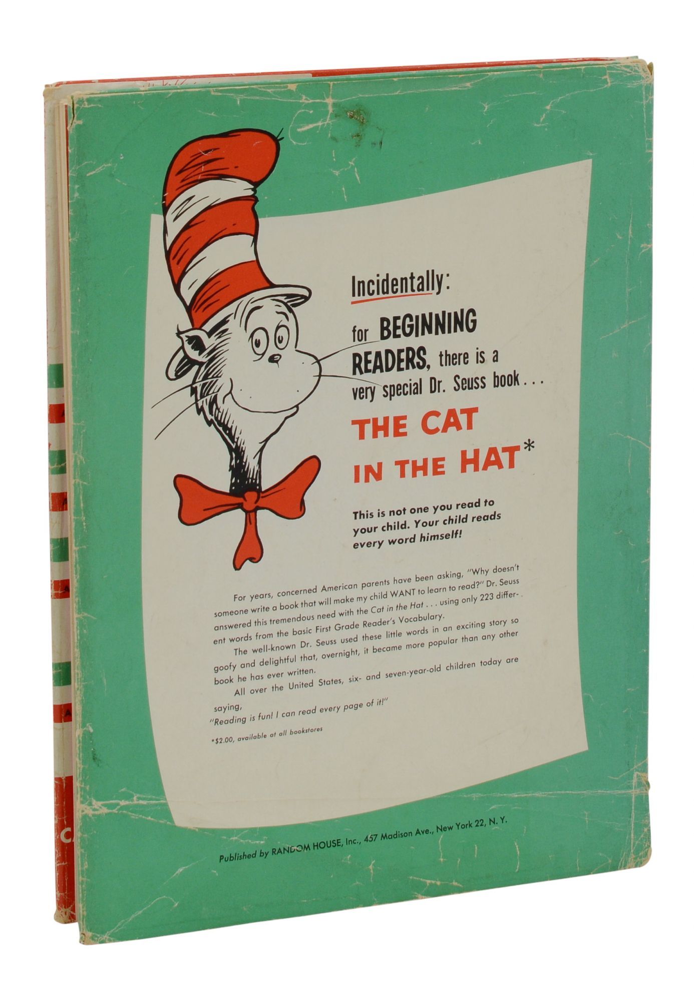 How the Grinch Stole Christmas! by Dr Seuss First Edition 1957