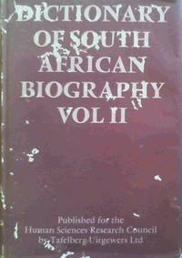 Dictionary of South African Biography: 2vols