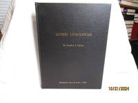 Letters Lovecraftian