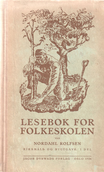 Lesebog for Folkeskolen. Illustrert av norske…