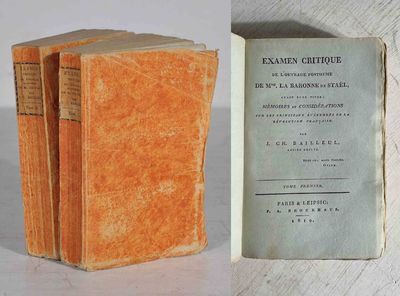 Examen critique de l’ouvrage posthume de mme. la…