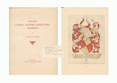 Några gamla svenska bokägaremärken. Särtryck ur…