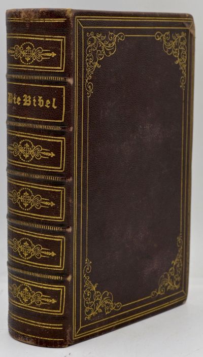 New York: Americanische Bibelgrsellschaft, 1868. Full Leather. Very Good binding. Small 8vo., about ...