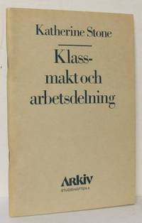 Klassmakt och arbetsdelning.