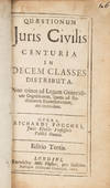 Quaestionum Juris Civilis Centuria in Decem Classes Distributa