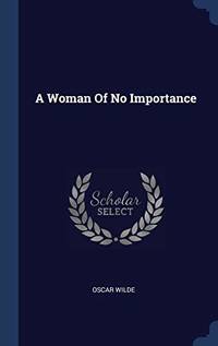 cover of A Woman of No Importance