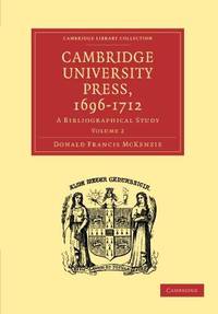 Cambridge University Press, 1696-1712