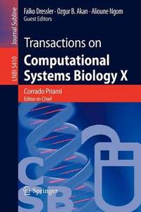 Transactions on Computational Systems Biology X