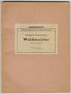Waldmeister [Piano-vocal score]