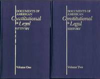 image of Documents of American Constitutional and Legal History (Two Volumes, Complete)