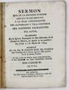 Sermon Que en la Solemne Funcion con Que Se Dio Principio a la Real Congregacion del Alumbrado y Vela Continua del Santisimo Sacramento del Altar..