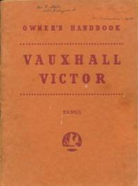 image of Vauxhall Victor: Operation and Maintenance Instructions