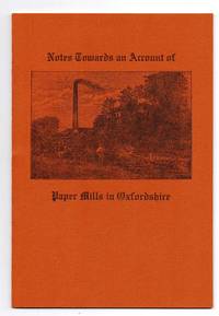 Notes Towards an Account of Paper Mills in Oxfordshire by Frances WAKEMAN
- First Edition
- 1991
- from Attic Books (SKU: 102330)