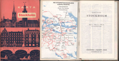 KARTA ÖVER STOCKHOLM.