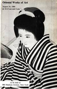 Oriental Works of Art August 14, 1980 at 10:15 am…