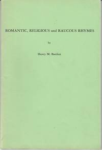 cover of Romantic, Religious and Raucous Rhymes