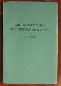 image of Milton's Cottage: The History of a House