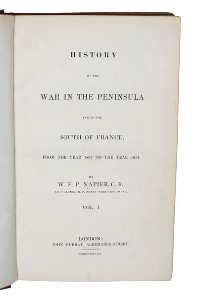 History of the War in the Peninsula and in the…