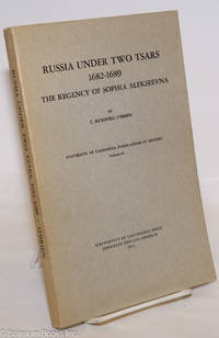 cover of Russia Under Two Tsars 1682-1689. The Regency of Sophia Alekseevna