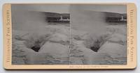 Crater of Old Faithful Geyser. 4543. [Stereoview]