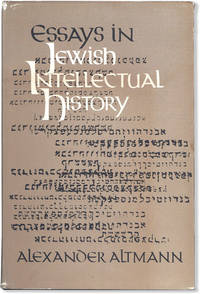 Essays in Jewish Intellectual History