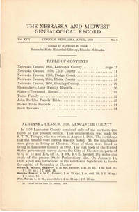 The Nebraska and Midwest Genealogical Record Vol. XVII, No. 2, April 1939