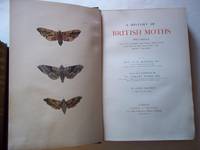 A History of British Moths. Fith edition with one hundred and thirty-two Hand-coloured plates containing 1933 distinct specimens. FOUR VOLUME SET. by Morris. Rev. F.O - 1896