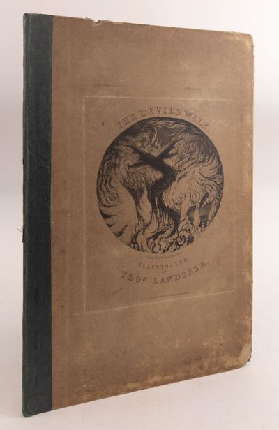 1831年　THE DEVIL'S WALK LANDSEER TEN ETCHINGS ILLUSTRATIVE OF THE DEVIL'S WALK by Landseer