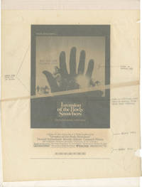 cover of Invasion of the Body Snatchers (Original poster photo paste-up master for the 1978 film)