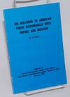 The relations of American youth disturbances with Peiping and Moscow