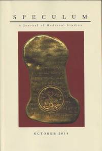 Speculum. A Journal of Medieval Studies. October…